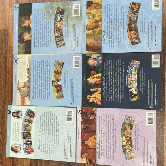 American Girl Youth Multi Color Hard Cover Novel Book Bundle One Size - Picture 2 of 2